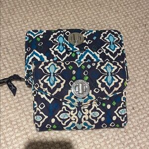Vera Bradley Blue and Green Patterned Bag